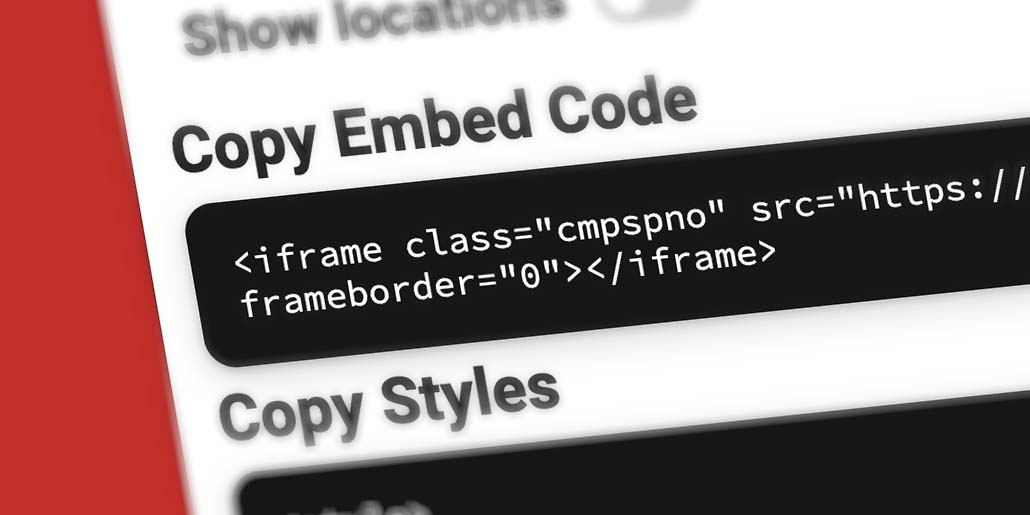Image of customization options